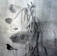 11、刘赦：花鸟 68X68CM.JPG
