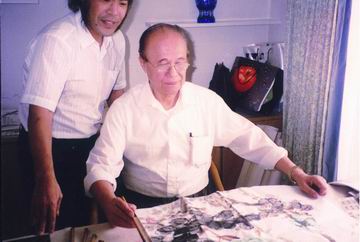 4、罗玉祥先生和著名画家黄养辉老师在一起.jpg