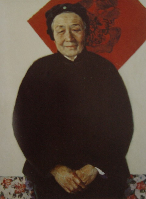 “山东大娘”1986年80X61CM.JPG