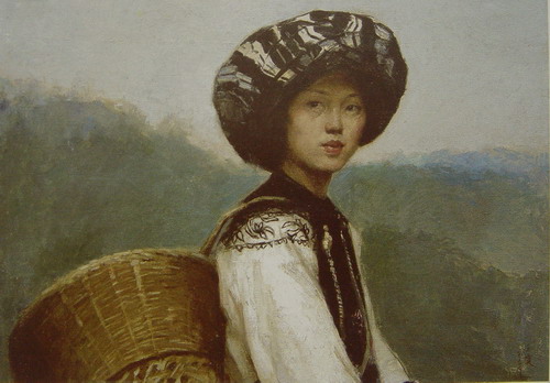 “苗女”1960年56X74CM.JPG