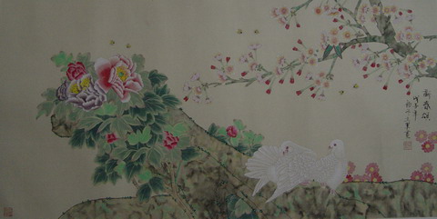 立军“新春颂-3”68X136CM.JPG