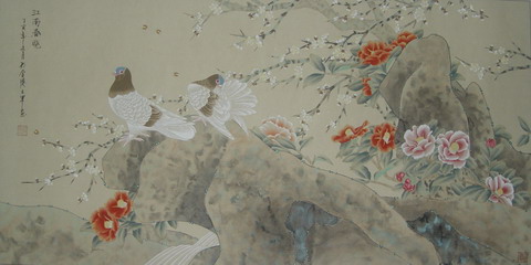 立军：“江南春晓”68X136.JPG
