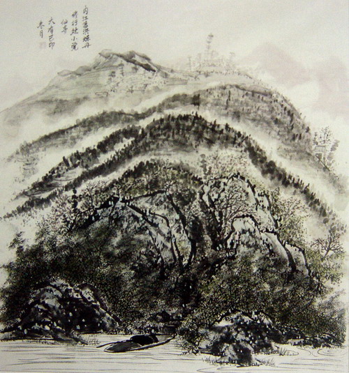 刘大有：“小脚仙寺”50X60CM.JPG
