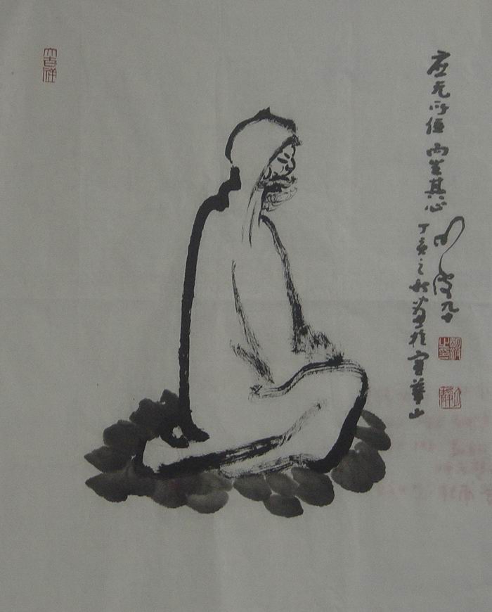 明波：达摩 58X68.JPG