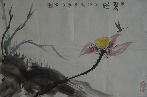 心田（张健）：“夏情”46X68.JPG