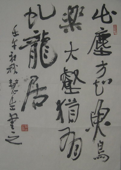 鞠  慧：“出尘方知鱼鸟乐，大壑犹有虬龙居”68X48.JPG