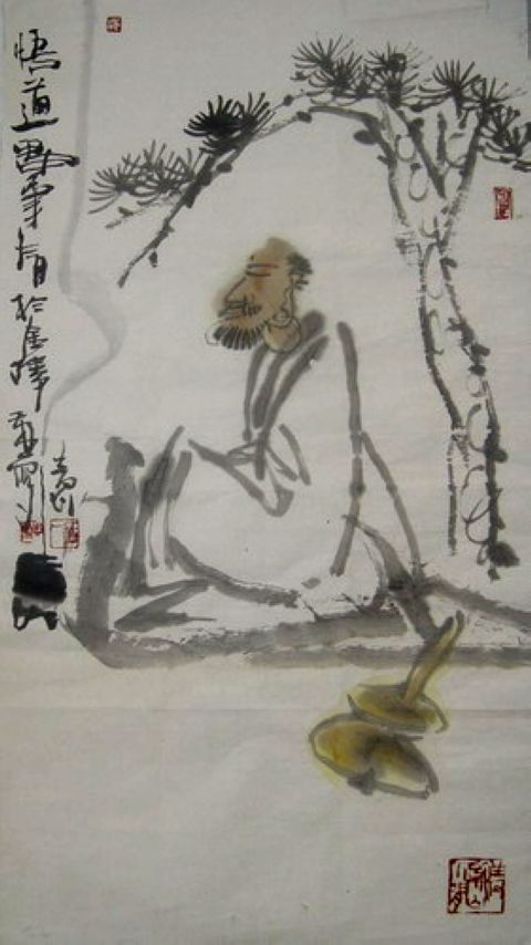 苏  尔：“悟道”82X46.JPG