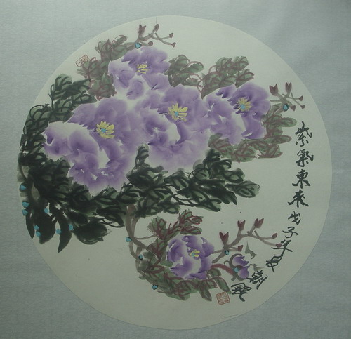 孙朝银：“紫气东来”66X66.JPG