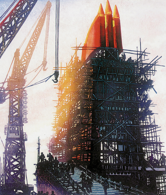 黄丕谟 曹立侃 周炳辰等 红旗颂歌 版画 1973年.jpg