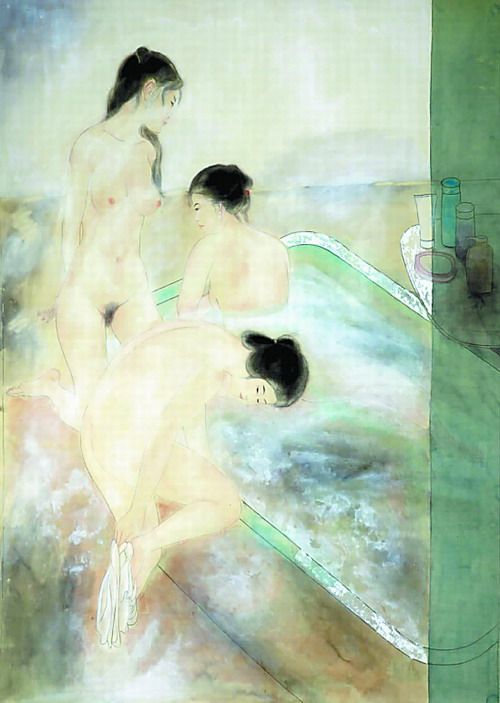 胡高锋 一帘春色 绢本.jpg