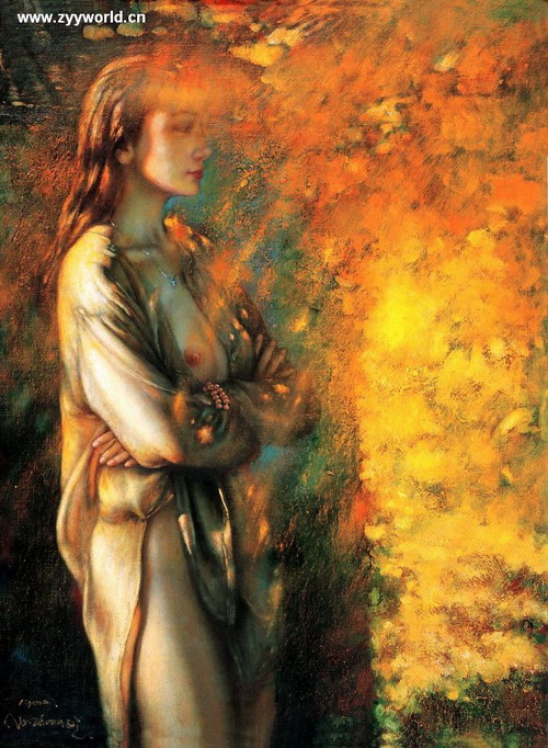 风和日丽　尺寸74×55cm　年代1999　质地布面 油画.jpg