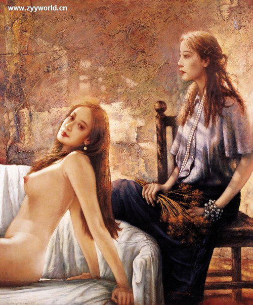 花季肖像　尺寸100×83cm　质地布面油画.jpg