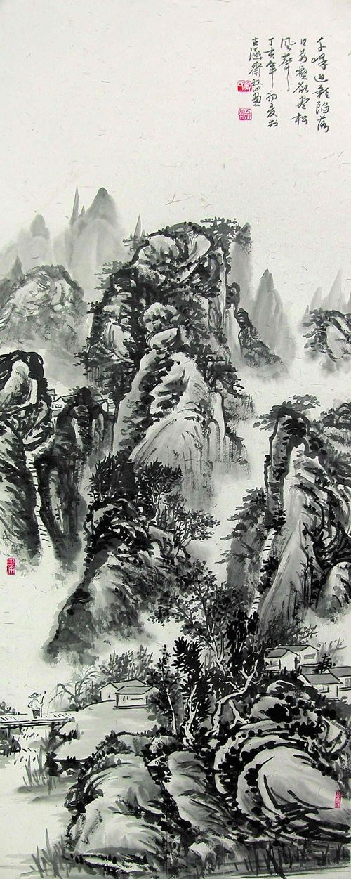 千峰回影陷落日.jpg