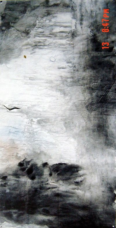 张志勇：水墨《唐人诗意》2001年4月 140X67CM.JPG