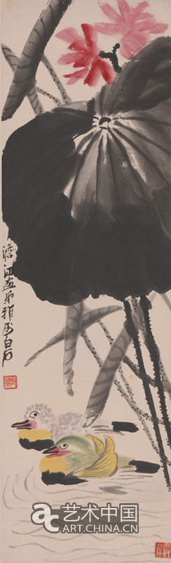 齐白石 荷花鸳鸯.jpg