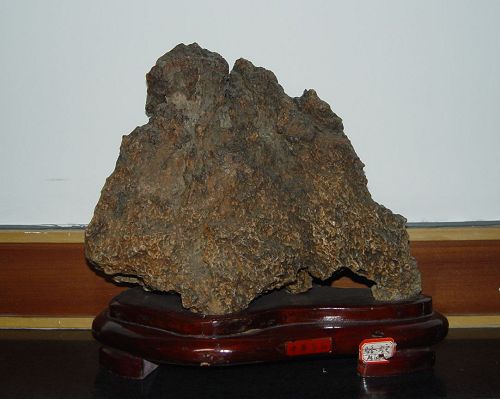 石雕摆件：“骆驼”（正面）高30CM、长34CM.JPG