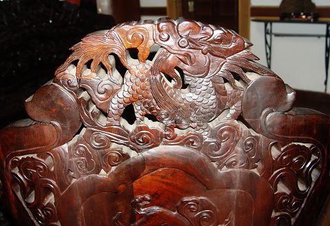 仿明清·四面透雕龙凤呈祥红酸枝沙发（三件套）-18.JPG
