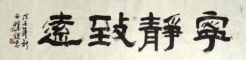 张继高：“宁静致远”35X136.JPG