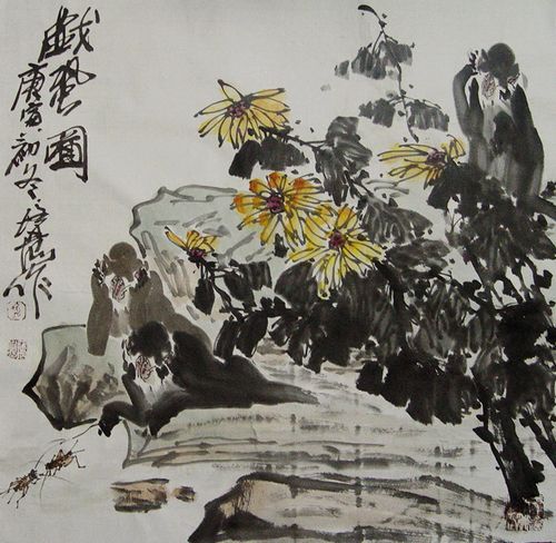徐培晨：“戏蛰图-1”68X68CM.JPG