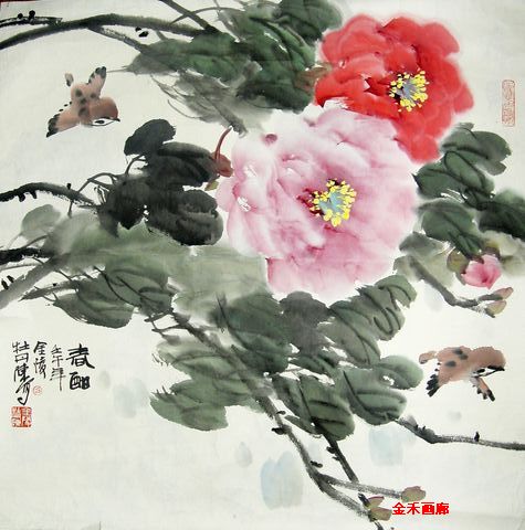 陈培光： “春酣” 68X68CM.jpg