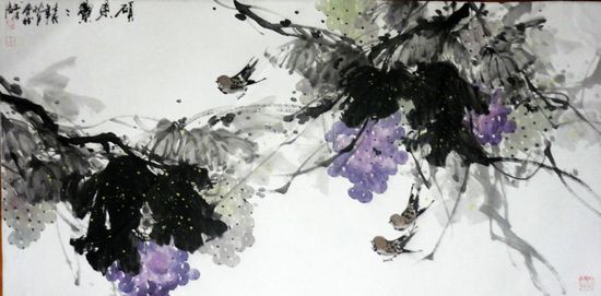 刘会德：“硕果累累”68X136CM.JPG
