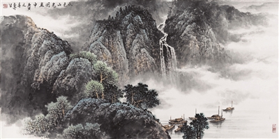 佘玉奇 《水色山光图画中》.jpg