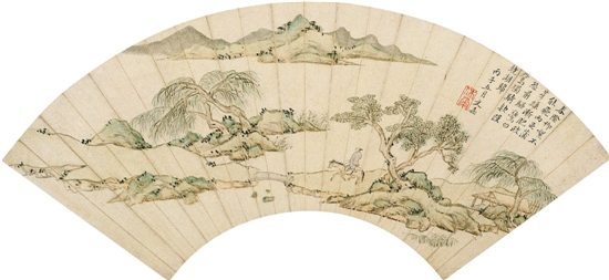 文嘉 春岸归骑图.jpg