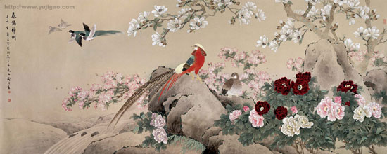 中国工笔花鸟画大家喻继高 4.jpg