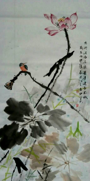 谢中美：“出污泥而不染2”136X68CM.jpg